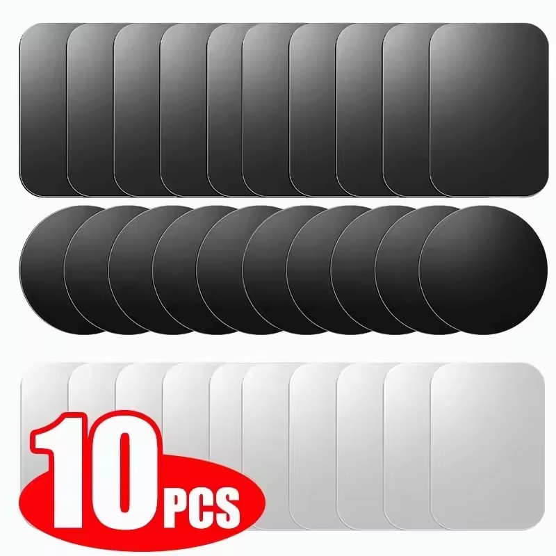 Useful Tablet Accessories - 5/10 Stück Magnetische Metallplatten-Aufkleber für Auto-Handyhalterung