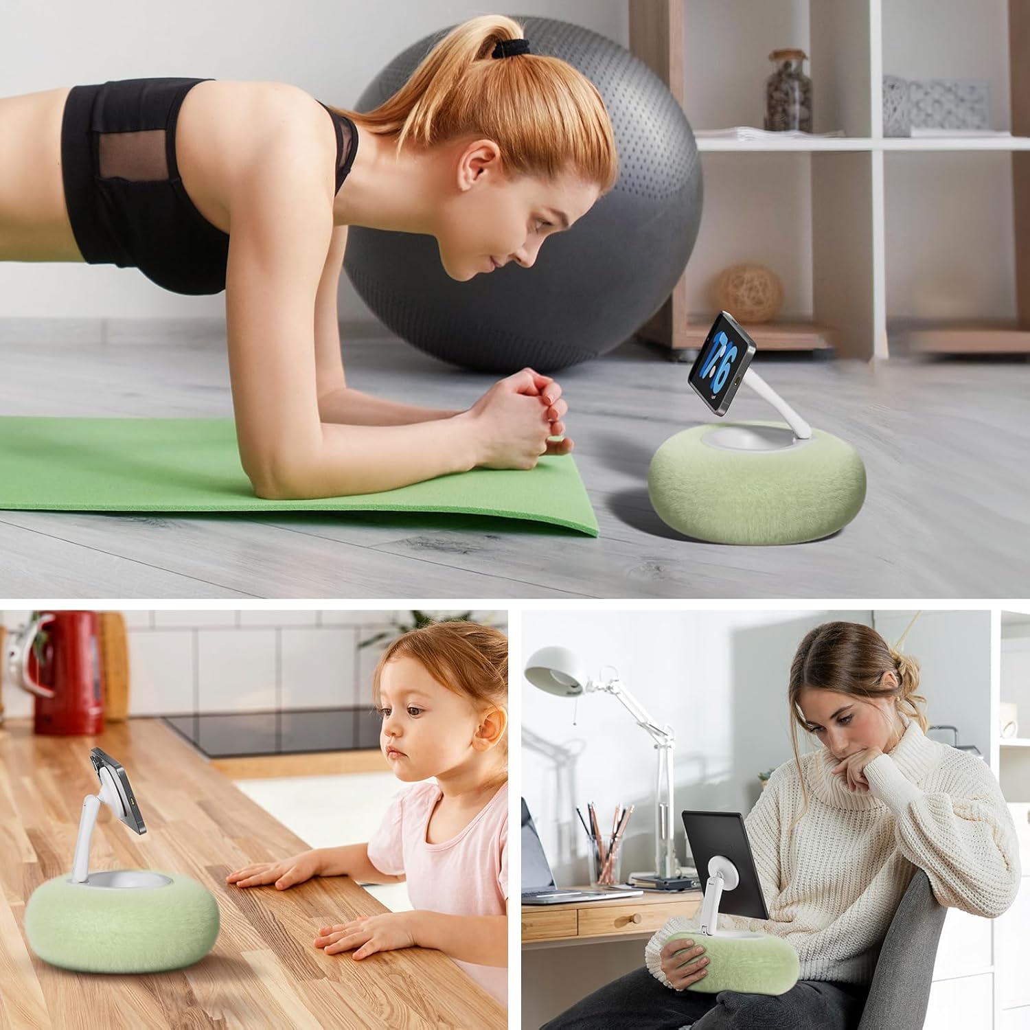 Tablet Stand Accessories - 2025 Magnetischer Kissenständer für Kindle E-Books,