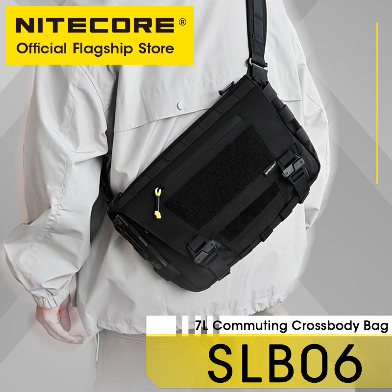 Tablet Accessories Bag - NITECORE SLB06 Pendeln Umhängetasche Schwarz Sling
