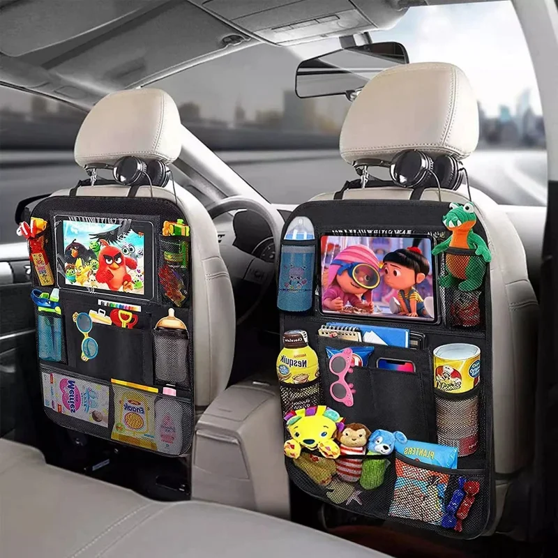 Tablet Accessories Bag - Auto Rücksitz Organizer mit Touchscreen Tablet