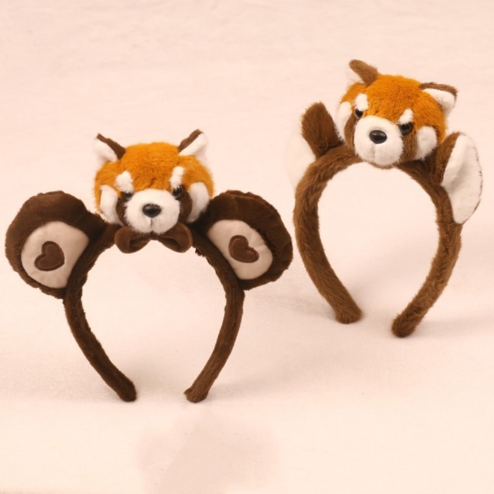 Tablet Cute Accessories - 1-teiliges süßes Waschbär-Plüsch-Stirnband für Frauen: Kreative
