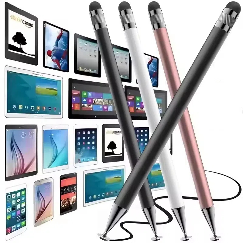 Teclast Tablet Accessories - 2-in-1-Eingabestift, hochempfindliche Scheibenspitze, Gummispitze, Touch-Bleistift, geeignet