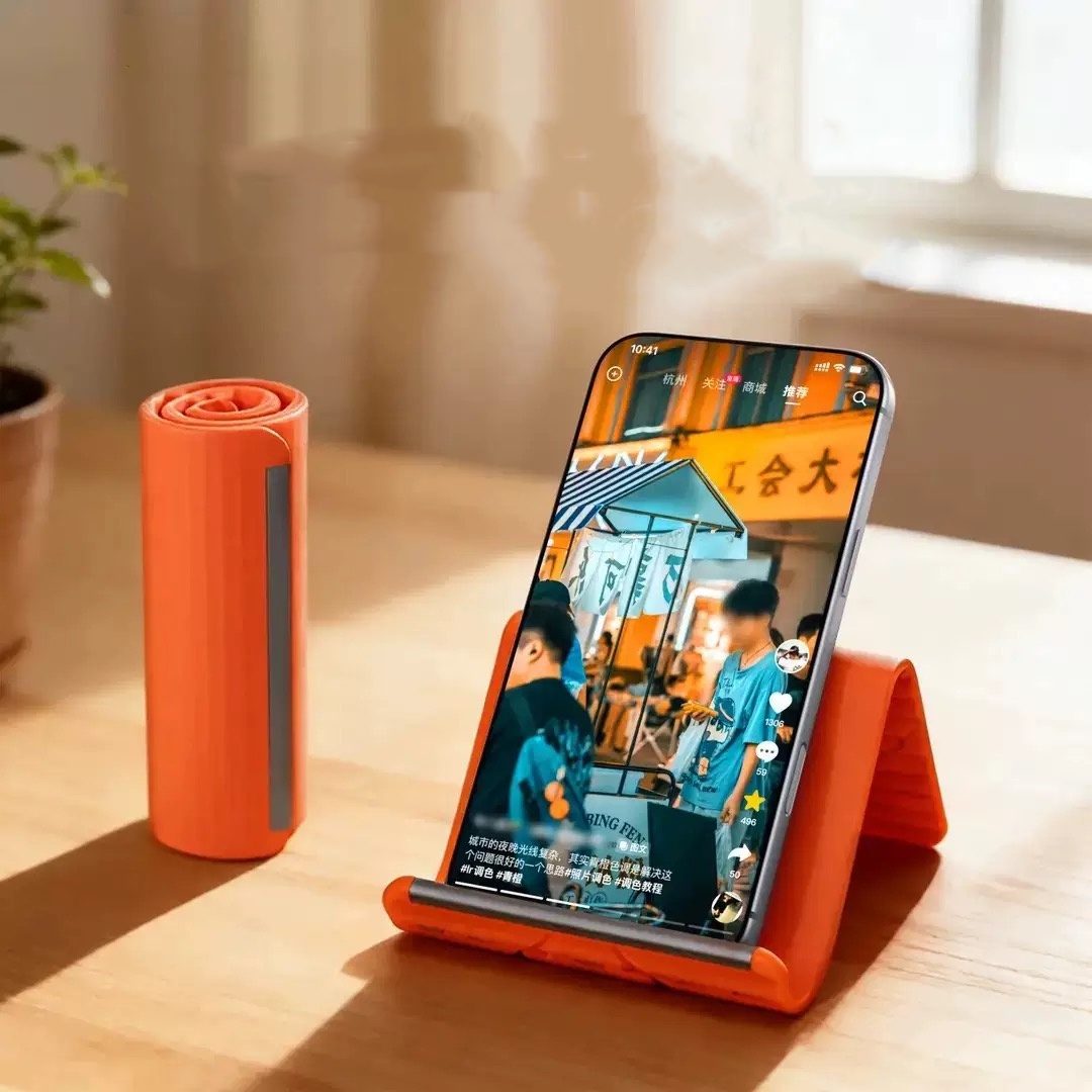 Useful Tablet Accessories - Flexibler Tragbarer Telefonständer aus Silikon für