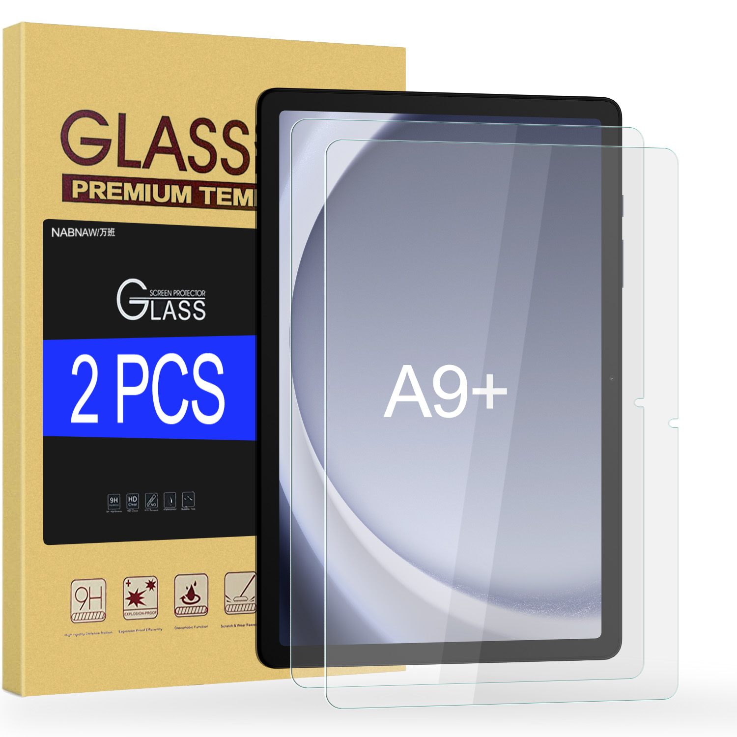 2 Stück HD kratzfester Display – Galaxy Tablet Accessories Bewertung und Preis