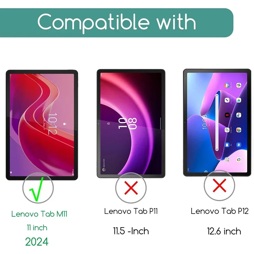 2 Stück HD kratzfeste Displays – Lenovo Tablet M11 Accessories Bewertung und Preis