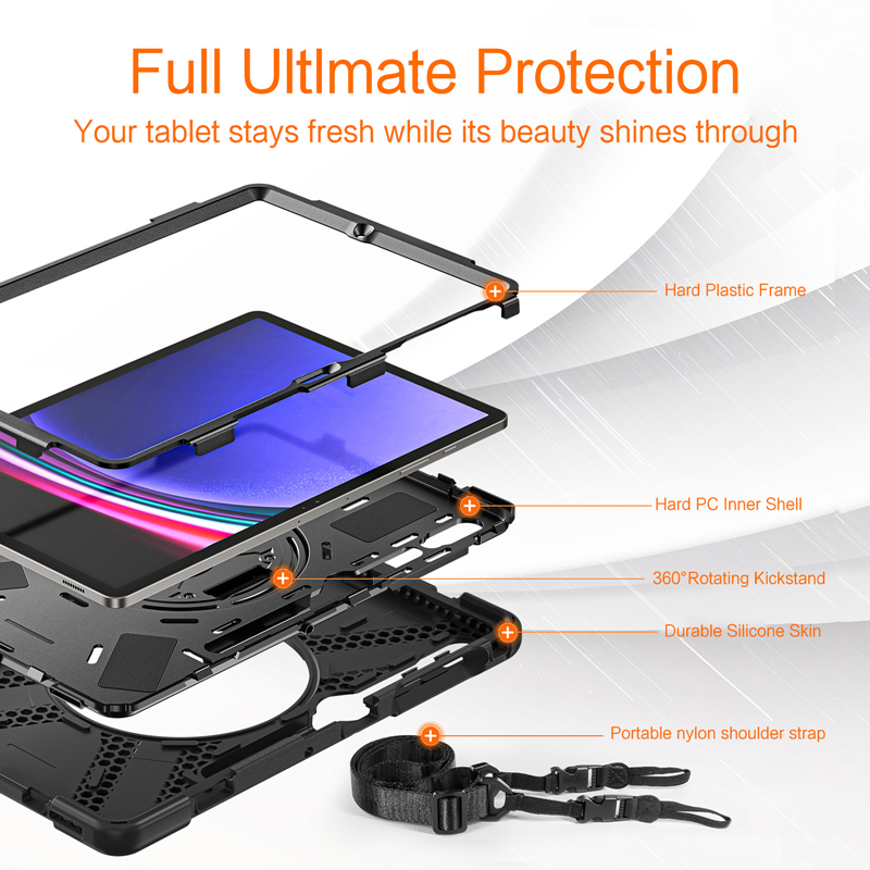 Robuste, stoßfeste Hülle für S – Galaxy Tablet Accessories Bewertung und Preis