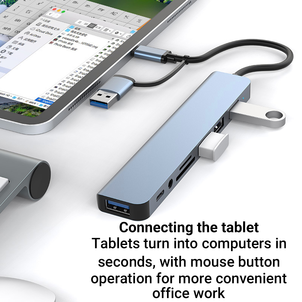 9-in-1 Dual-Head USB-Dockingst – Officeworks Tablet Accessories Bewertung und Preis