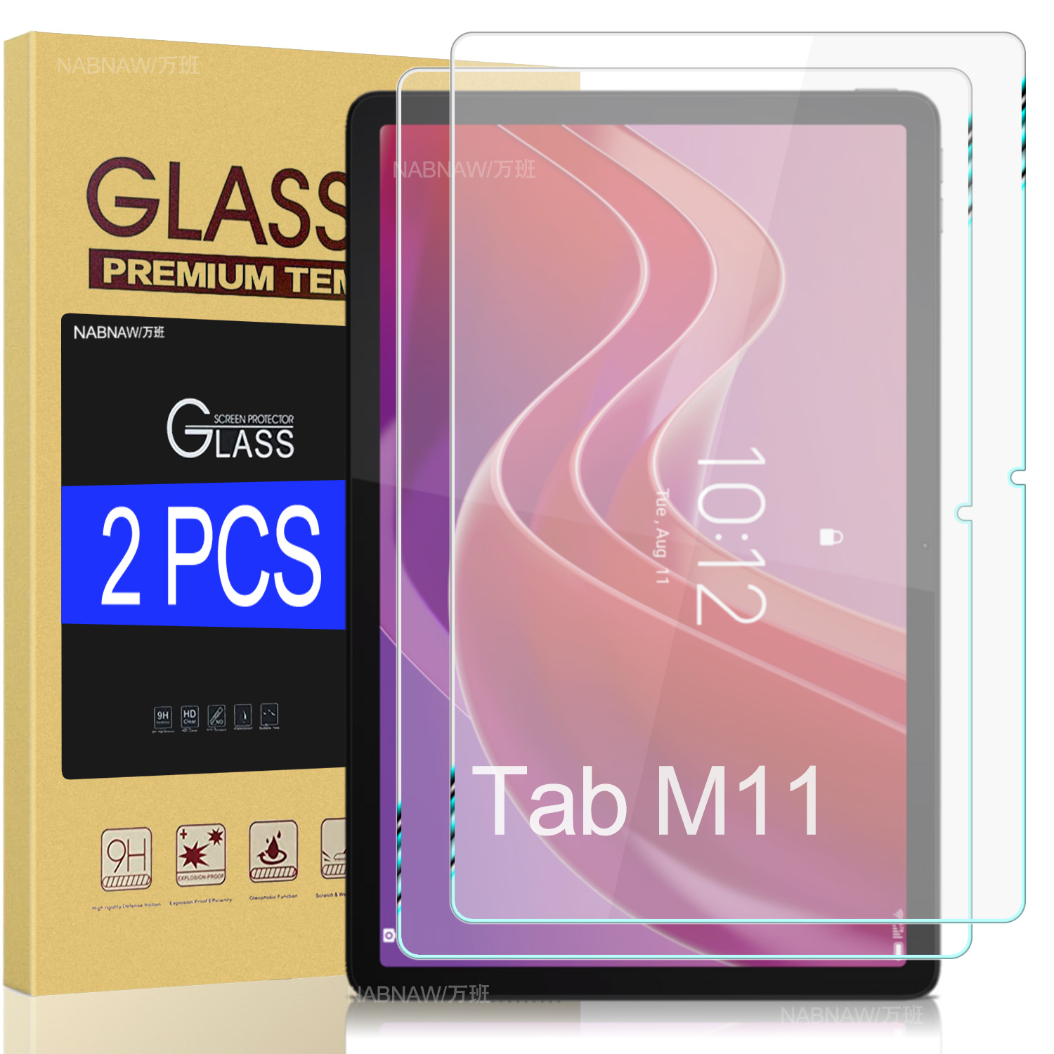 2 Stück HD kratzfeste Displays – Lenovo Tablet M11 Accessories Bewertung und Preis