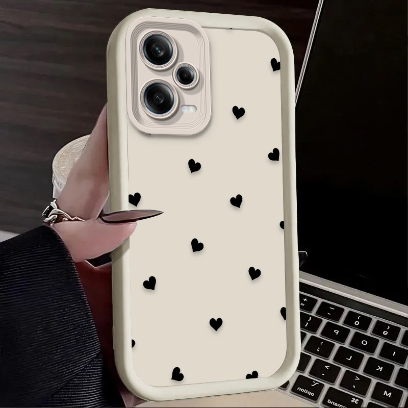 Schwarze Herz-Schleife Handyhü – Xiaomi Redmi Note 14 Bewertung und Preis
