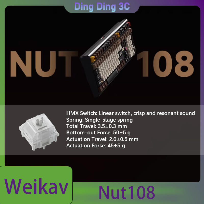 Weikav Nut108 Kabelloses Mecha – Tablet Accessories Uk Bewertung und Preis